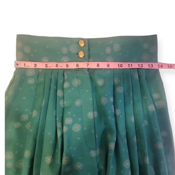 Vintage Wide Leg Cropped Palazzo Pants sm/med - Picture 5 of 9